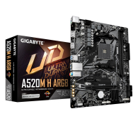 Płyta główna Socket AM4 Gigabyte A520M H ARGB